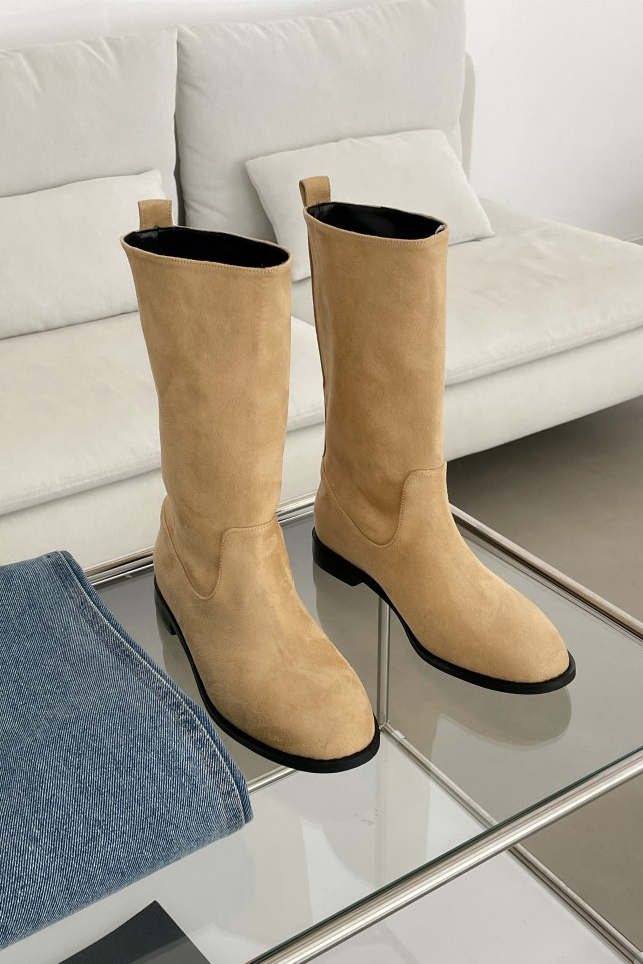 DAY MIDDLE BOOTS (4COLORS)