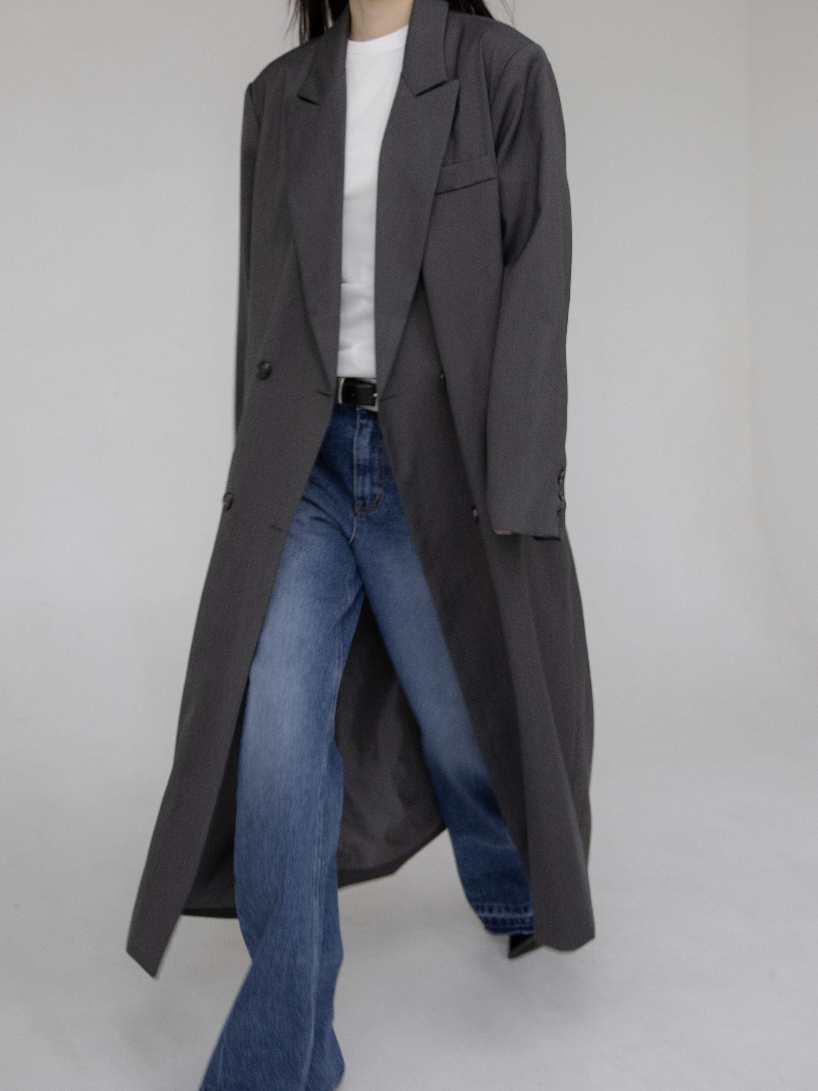 MODERN MAXI COAT (2COLORS)(SOLD OUT)