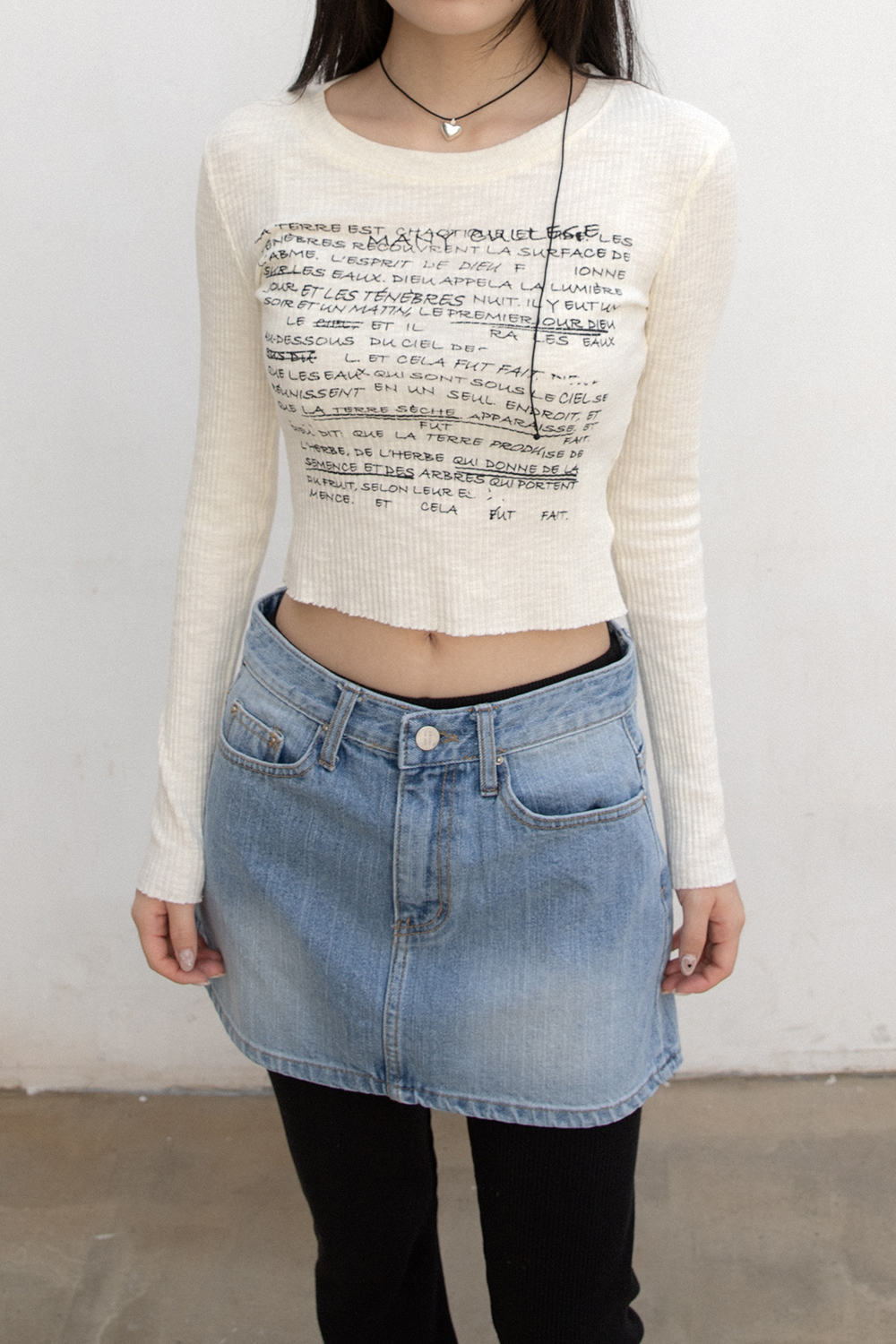 WRITE GOLGI CROP T(SOLD OUT)