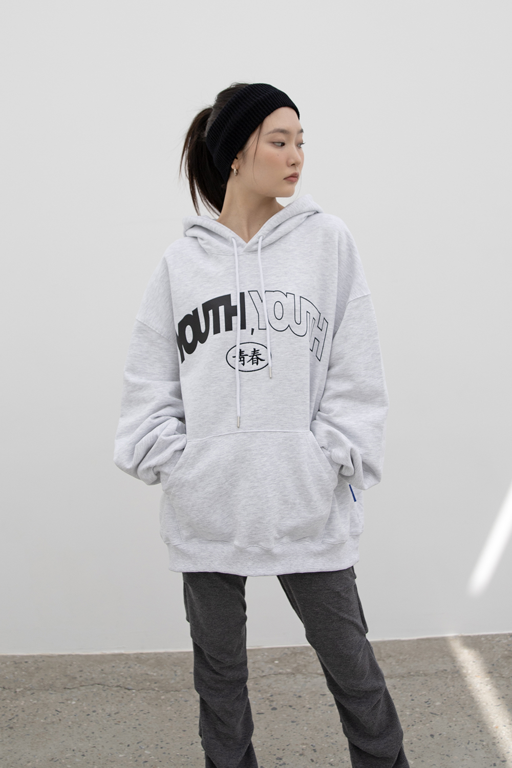 YOUTH OVER HOODIE (2COLORS)